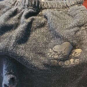 #50...Roots Charcoal Joggers...XS